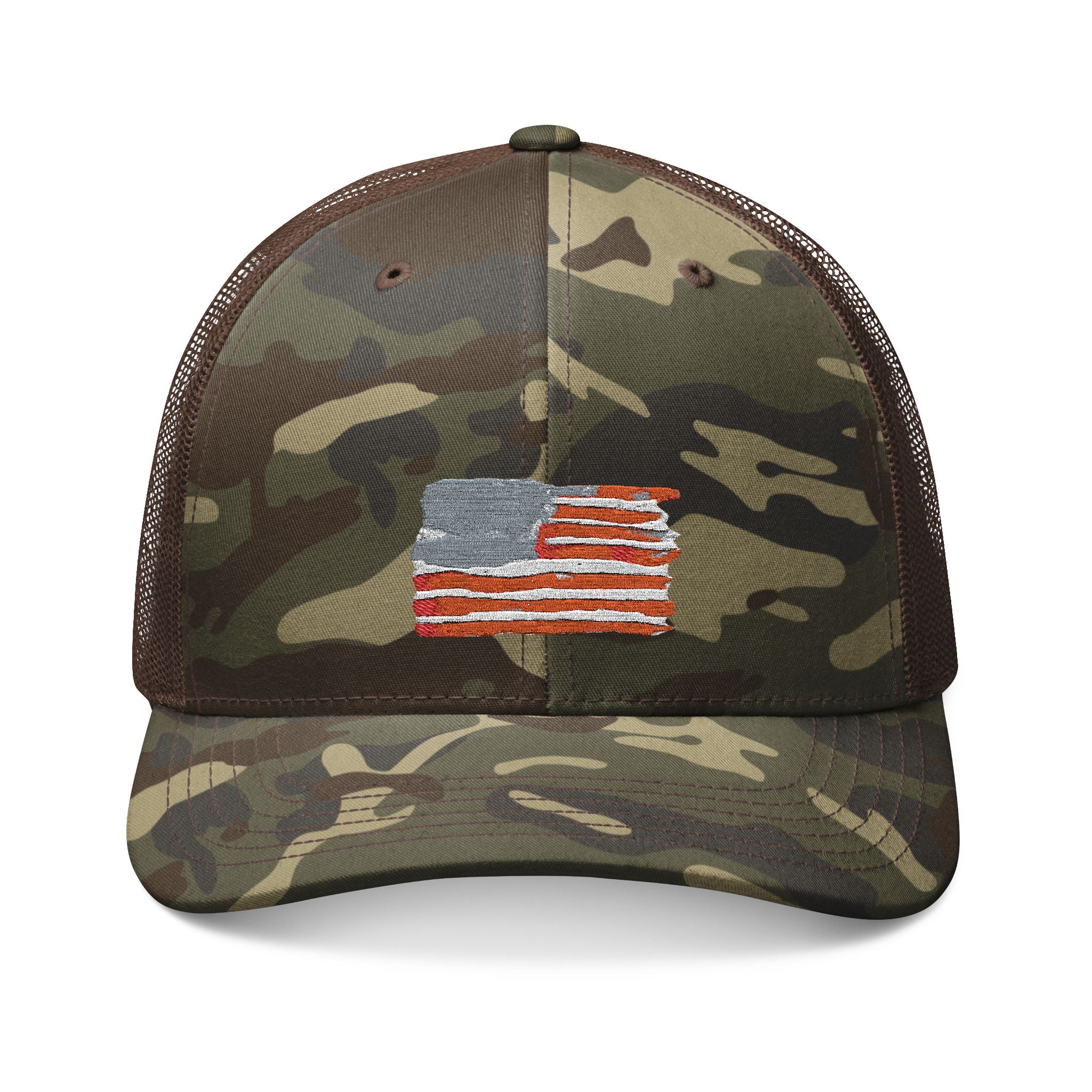 Unisex American Flag Trucker Hat