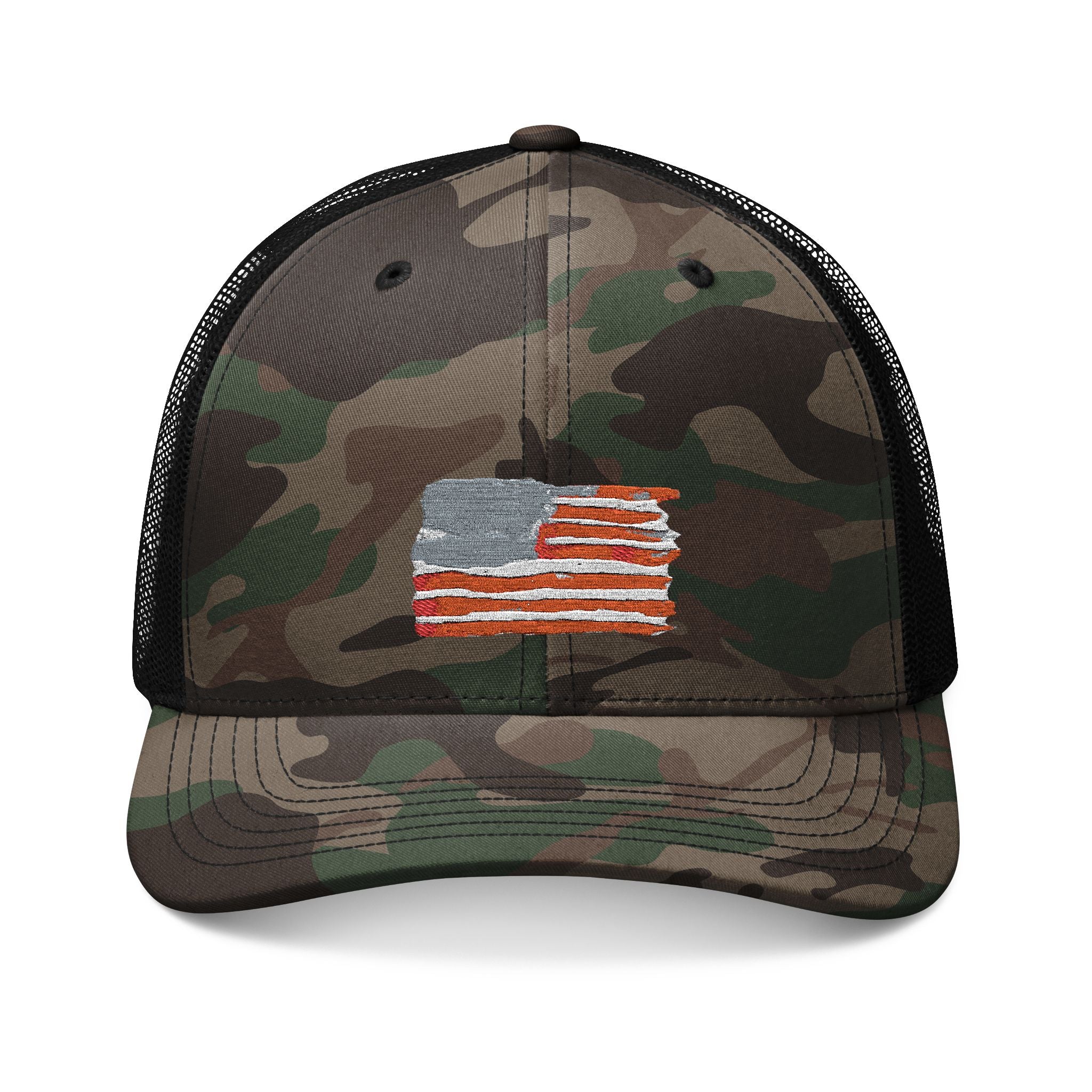 Unisex American Flag Trucker Hat